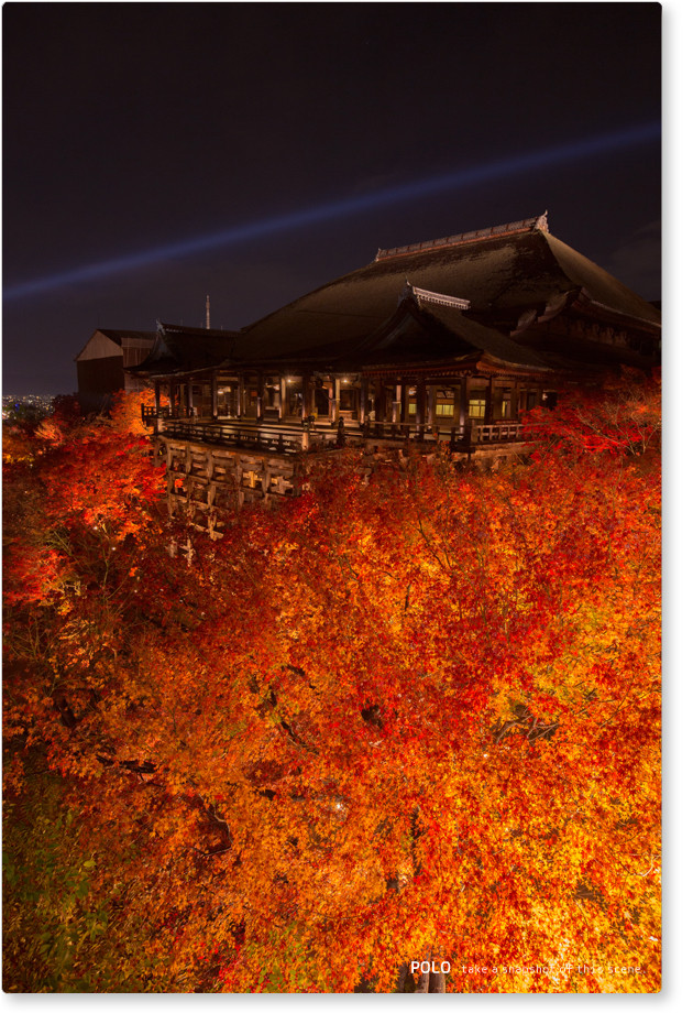 京都 清水寺の紅葉とライトアップ Camtips